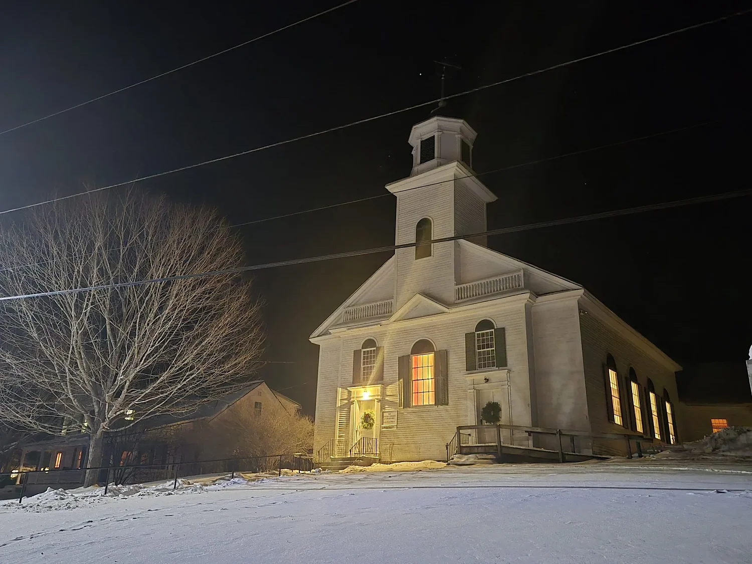 A Solitary Walker: Being outside in the snow