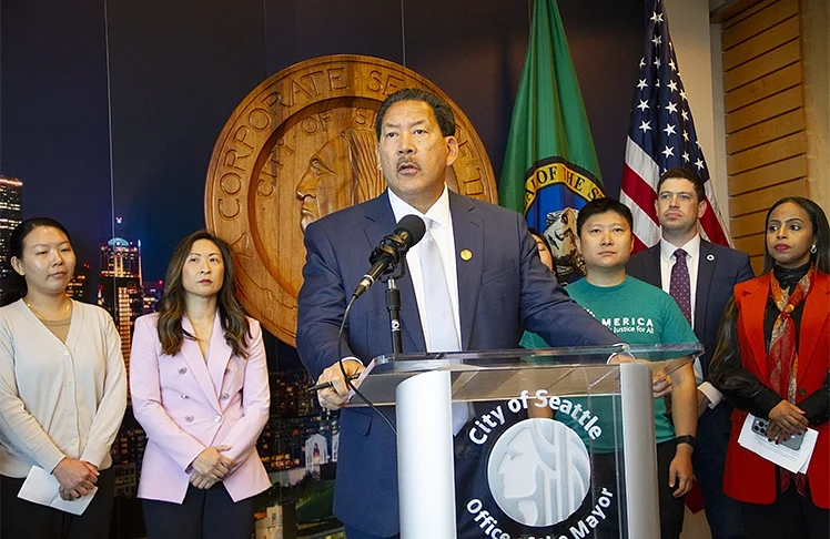 Harrell Unveils Budget Plan To Shield Immigrant Services, Food Aid From Federal Cuts