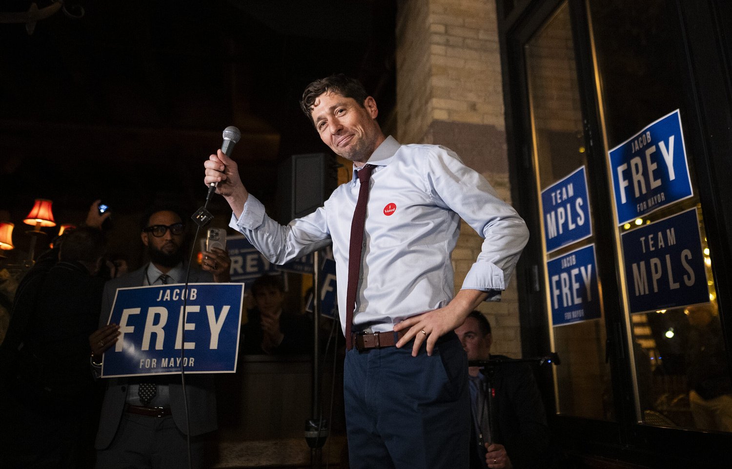 Mayor Jacob Frey wins in Minneapolis in rejection of far left