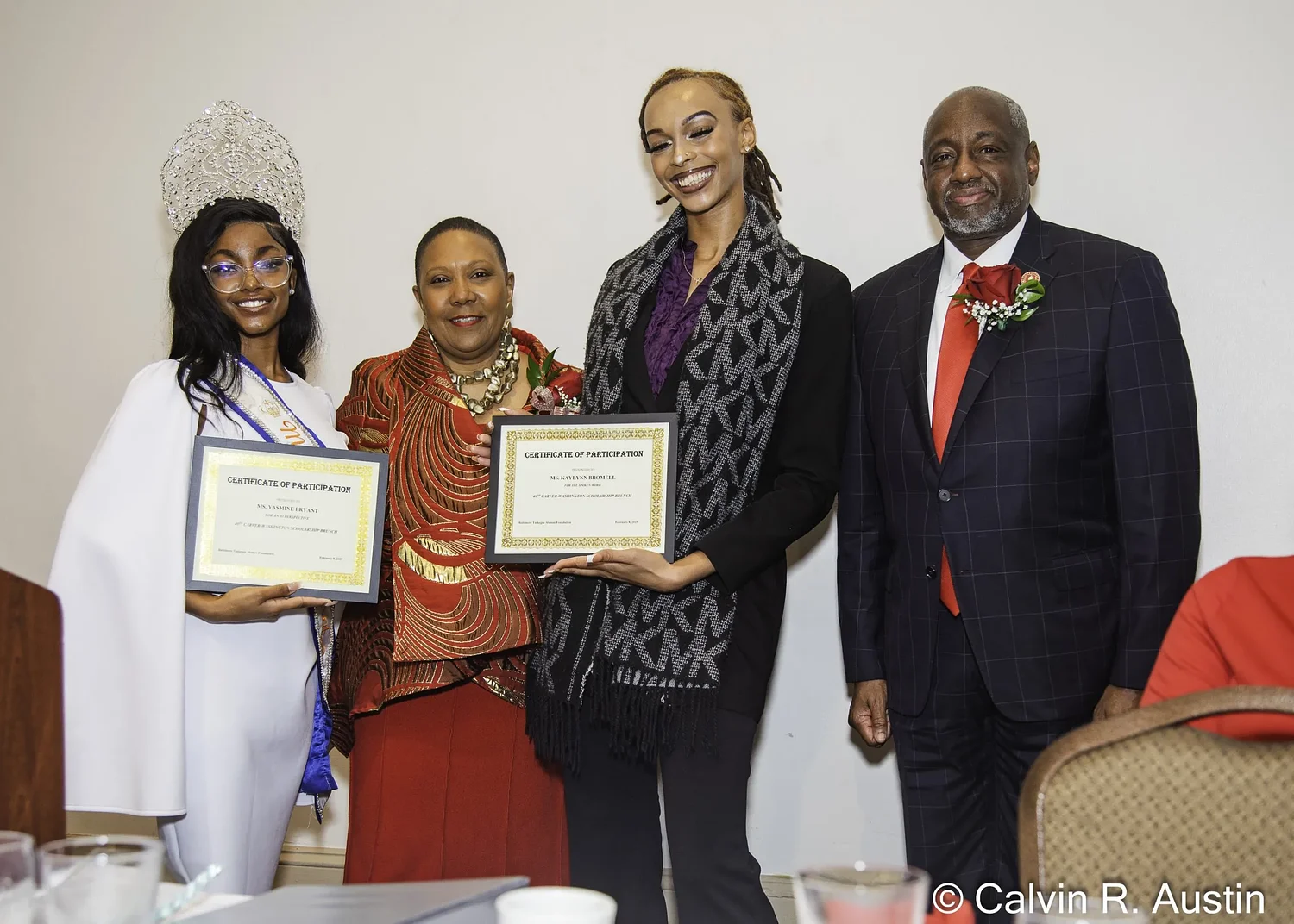 Baltimore Tuskegee Alumni Club honors scholarship recipients