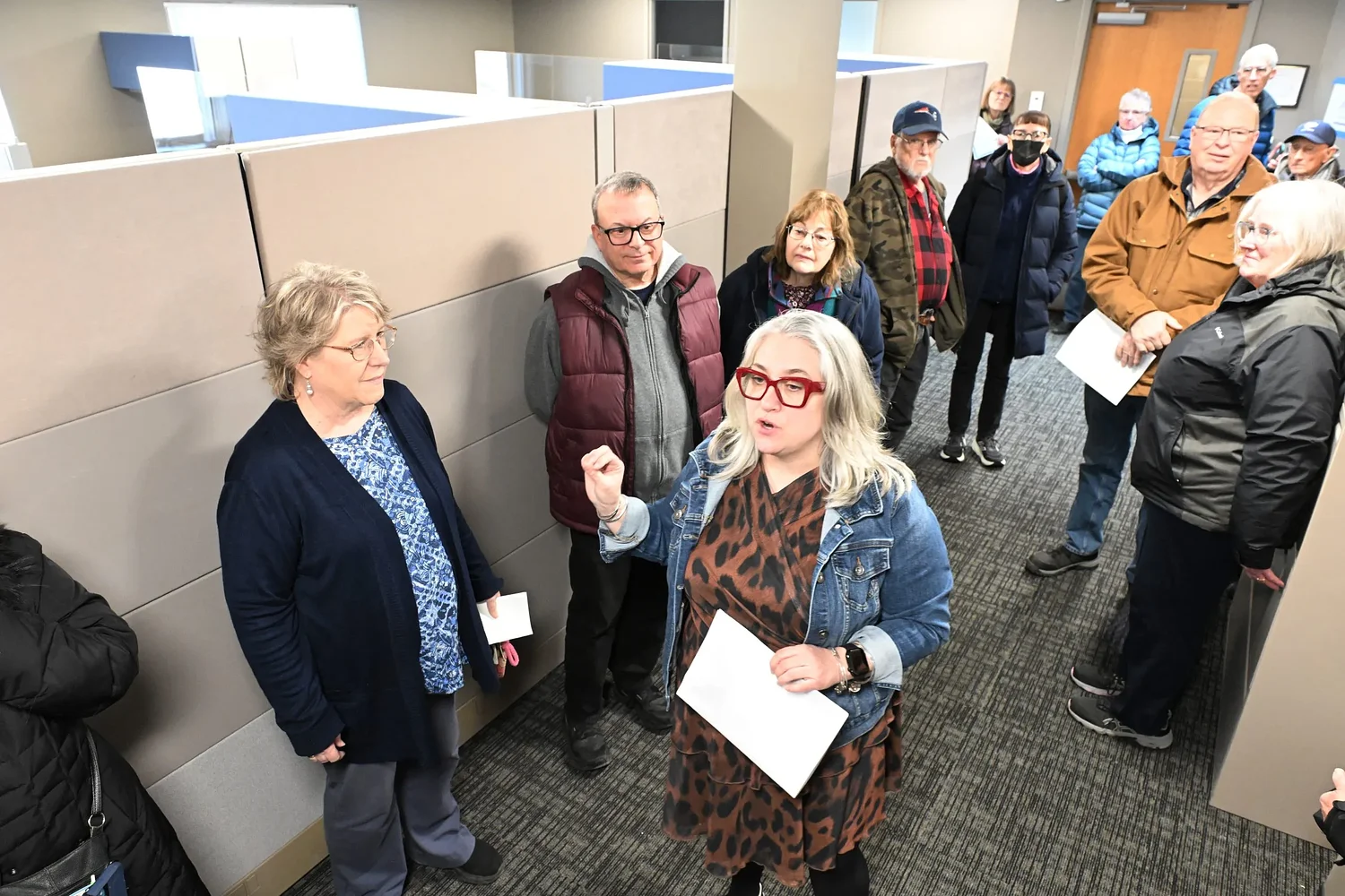 Seniors tour potential new home for the South County Senior Center