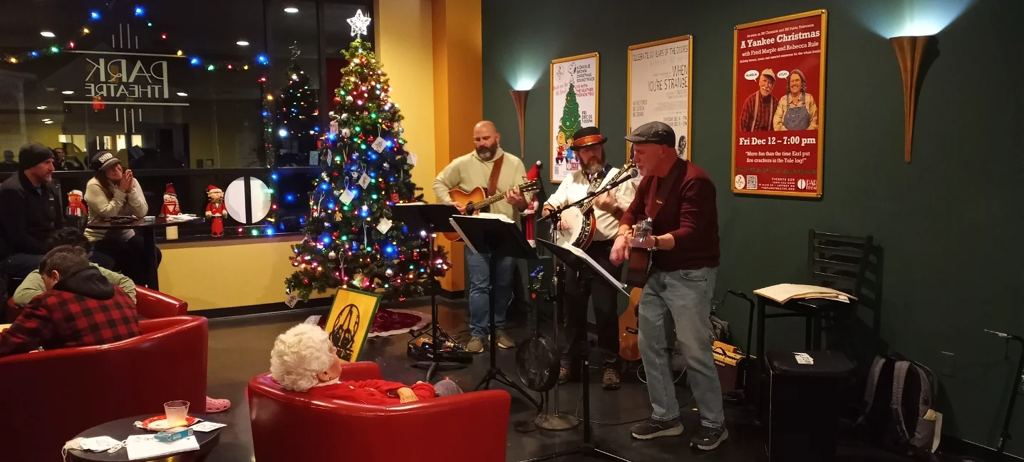 Live music and egg nog at Park Theatre’s tree-trimming bash