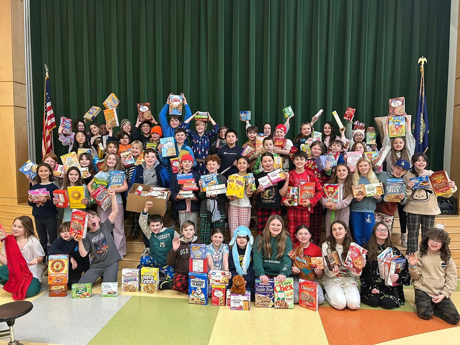 Fifth grade class wins Abbot-Downing School donation drive