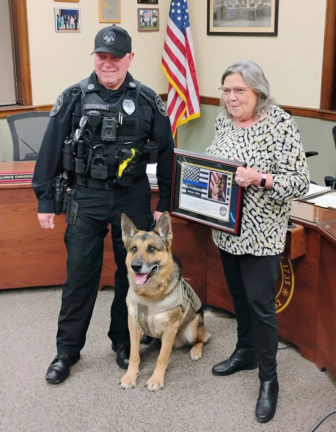 Athol Police Department begins search for new K-9 partner