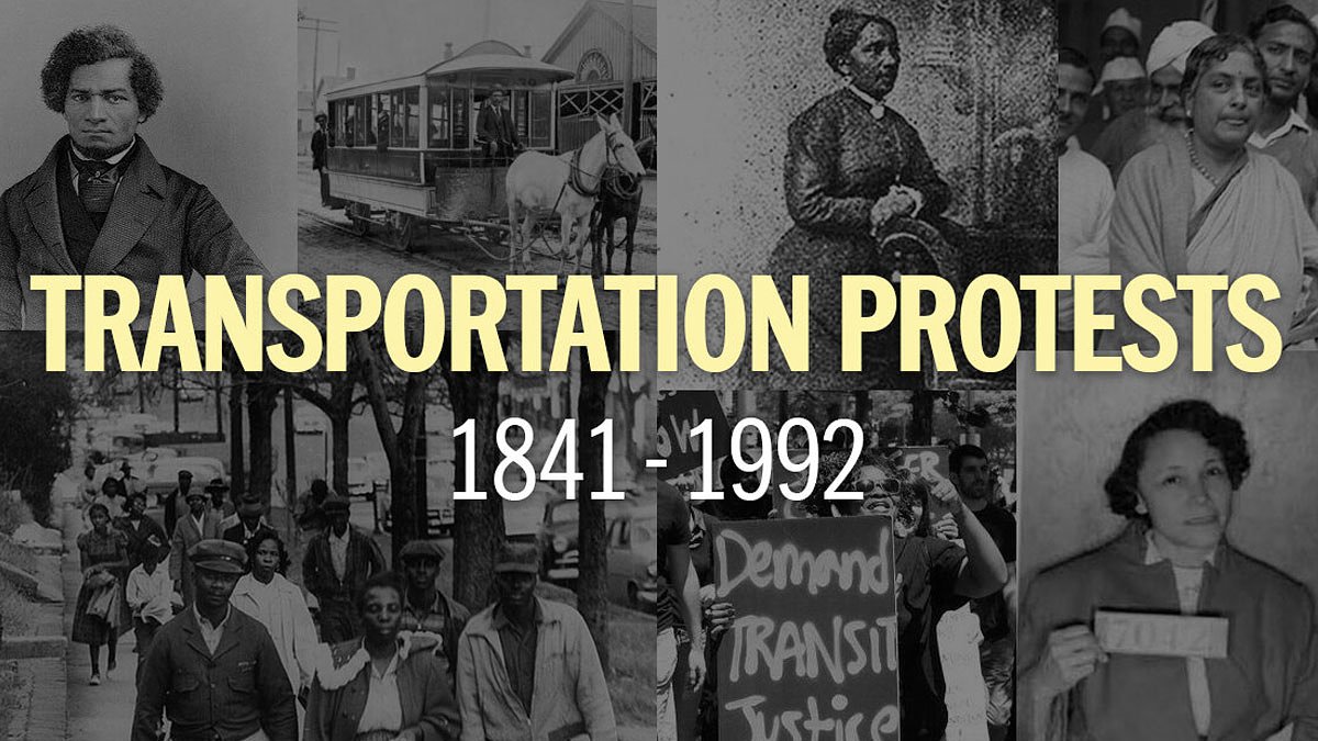 1863: Charlotte Brown refused to leave streetcar