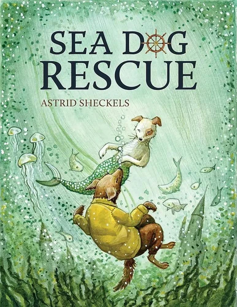 Book Review: A visual delight for young readers: ‘Sea Dog Rescue’ by Greenfield author, illustrator Astrid Sheckels