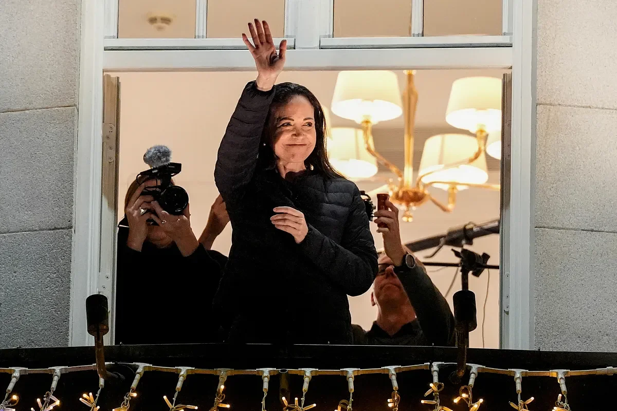 Venezuelan opposition leader in hiding flew from Bangor to Norway for Nobel Peace Prize