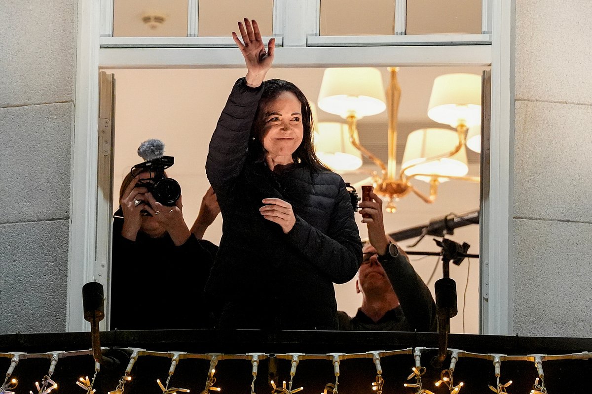 Venezuelan opposition leader in hiding flew from Bangor to Norway for Nobel Peace Prize
