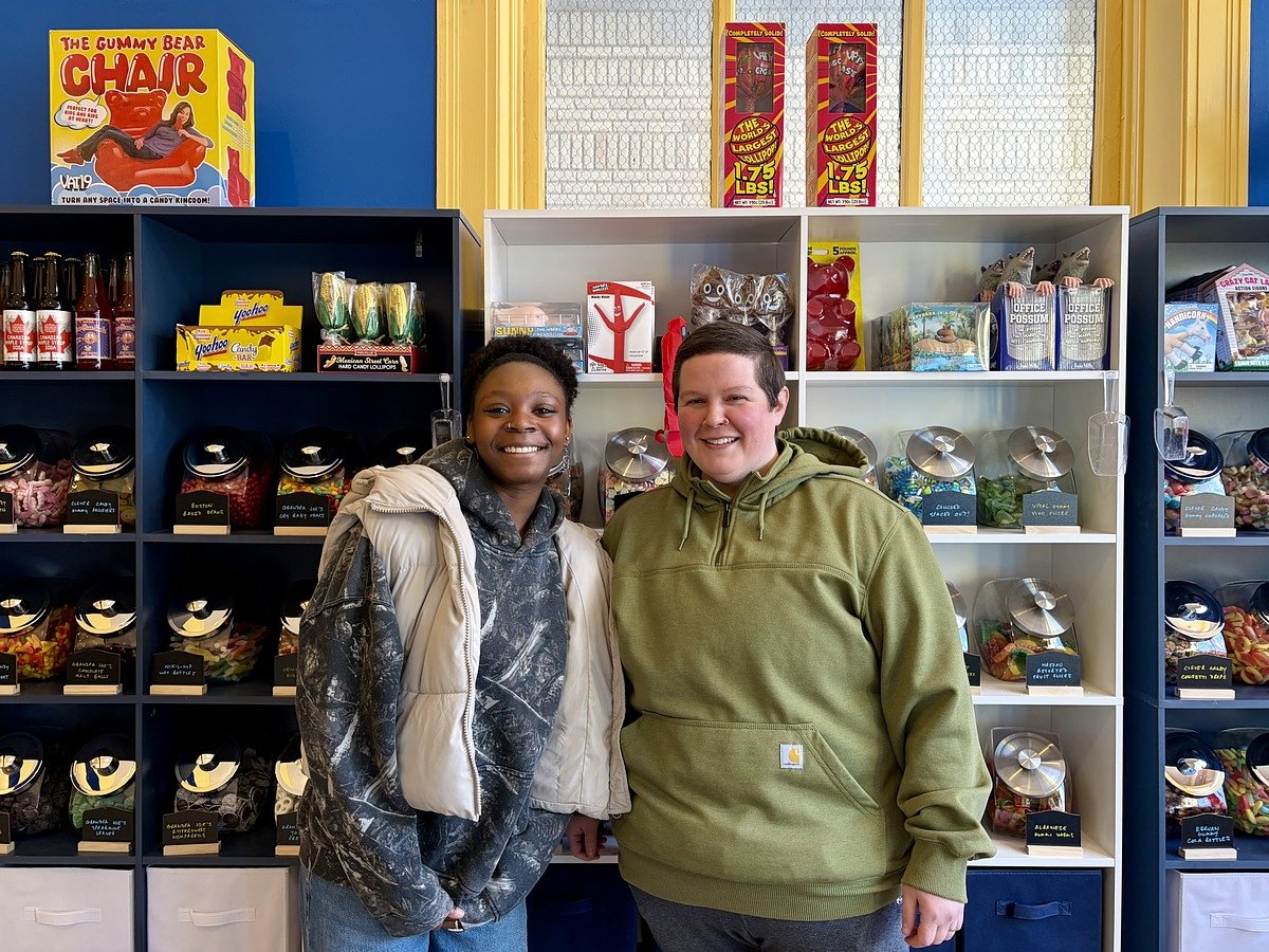 Downtown Bangor’s only candy store is open