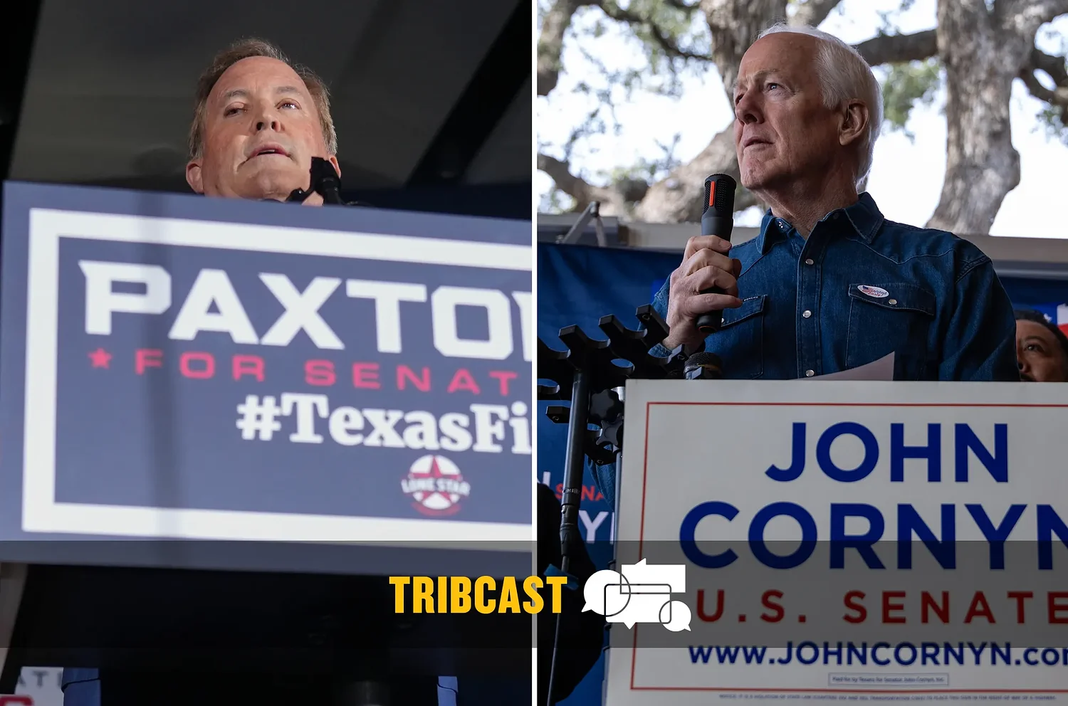 TribCast: Cornyn, Paxton, Trump and the heated U.S. Senate runoff