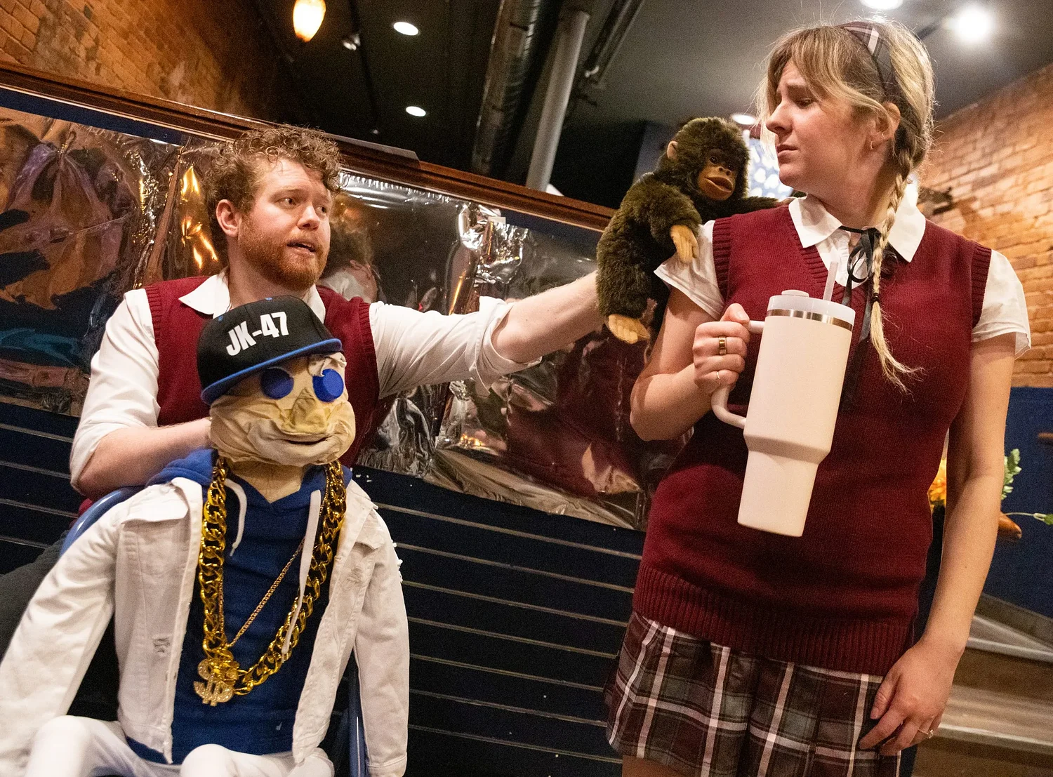 New local theater company debuts in Easthampton with dark comedy ‘Legoland’