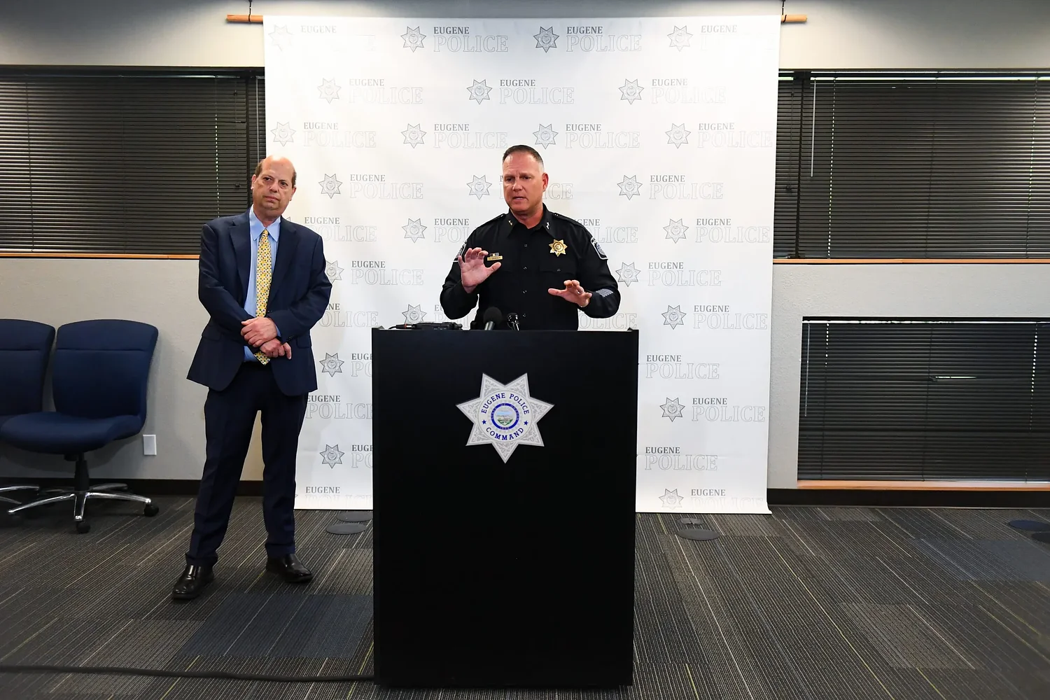Chief says officer who resigned after racist remarks worked 7 years for Eugene police