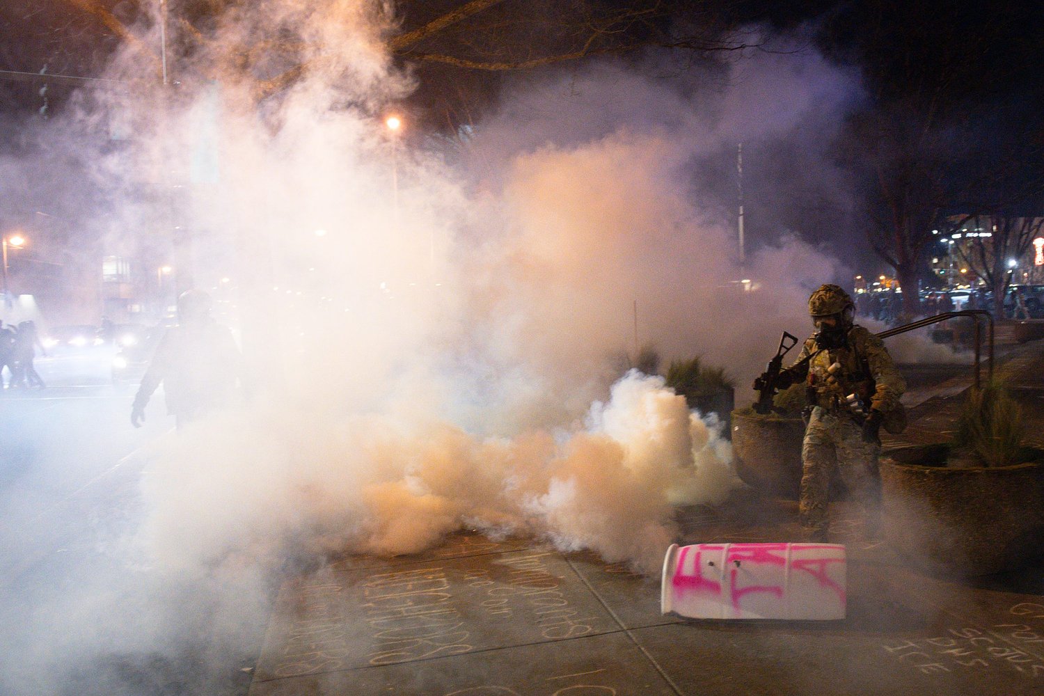 Trump: 'Great damage' done in Eugene during protest