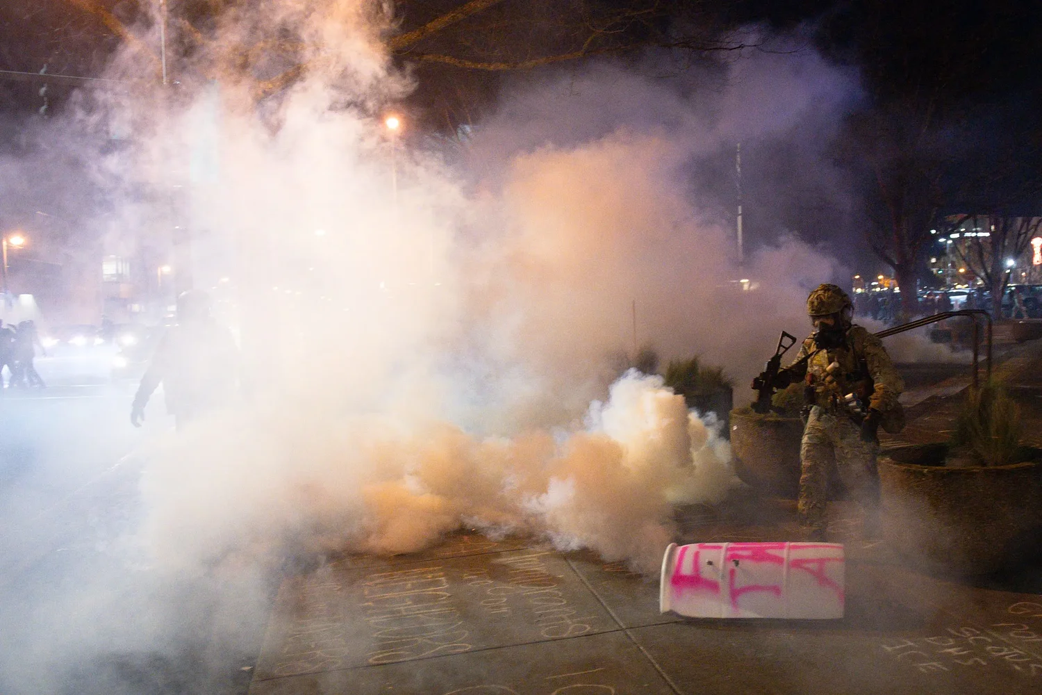 Trump: 'Great damage' done in Eugene during protest