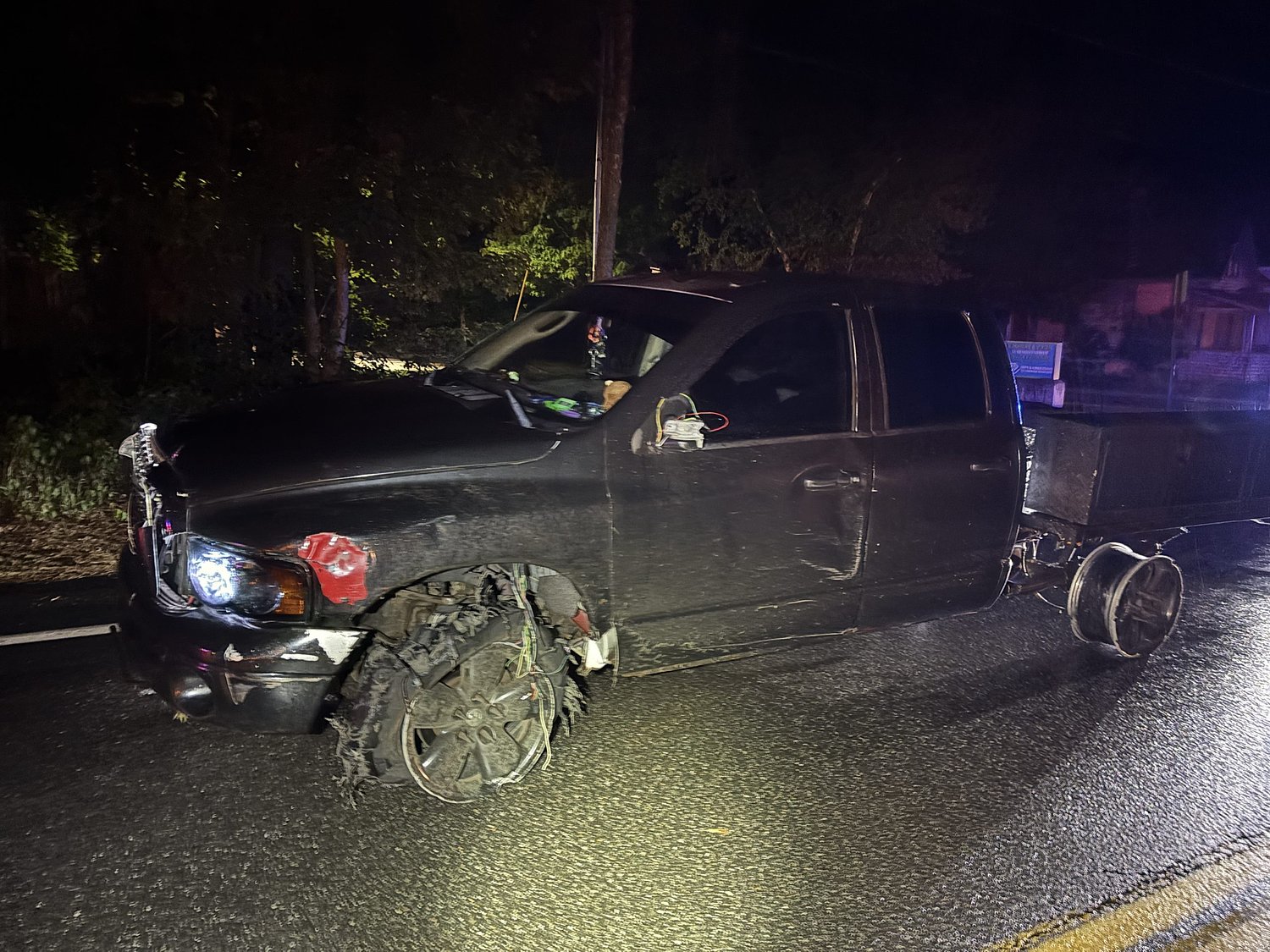 Fleeing driver captured in Concord after damaging truck in pursuit