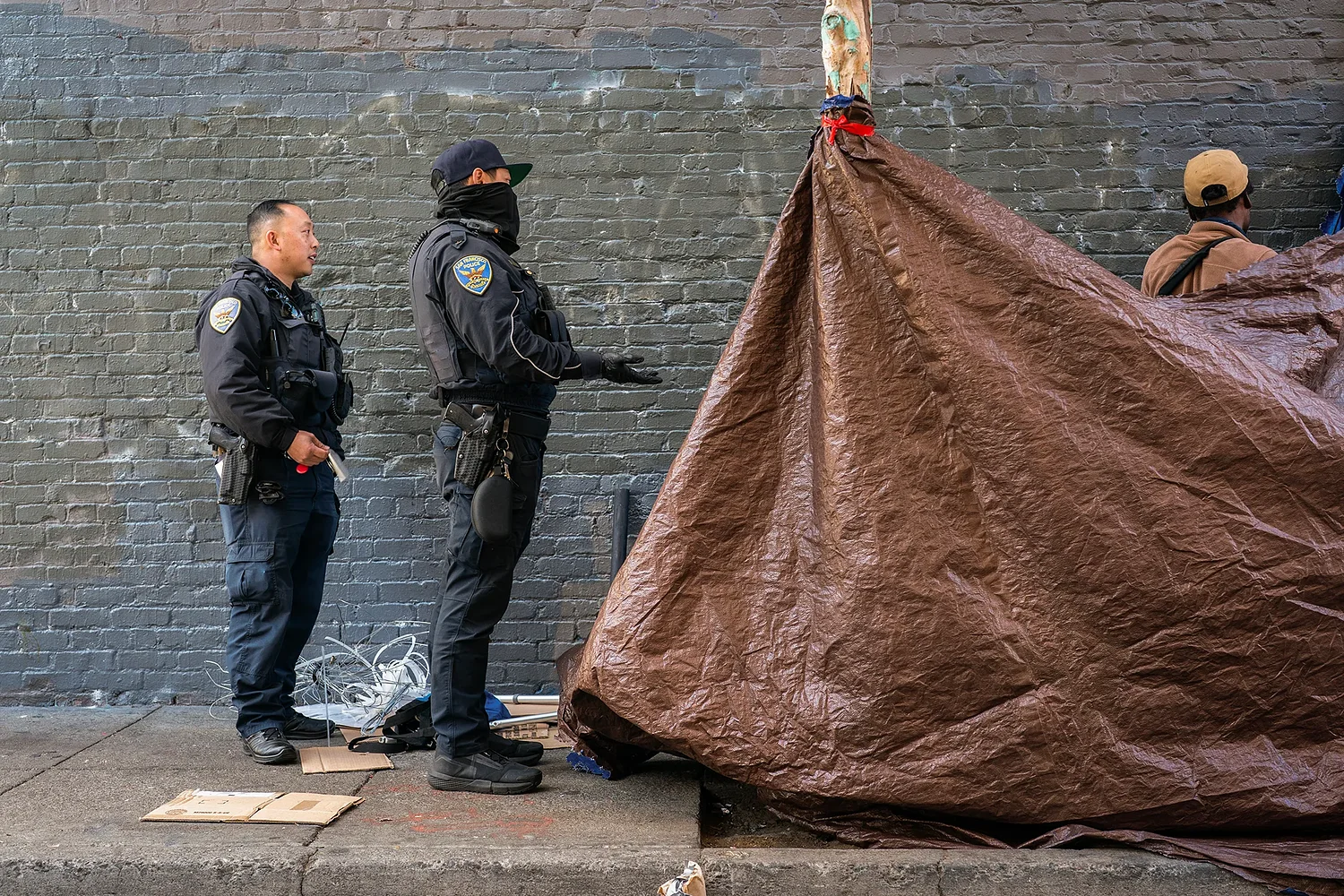 ‘Look, there’s nowhere else to go:’ Inside California’s crackdown on homeless camps
