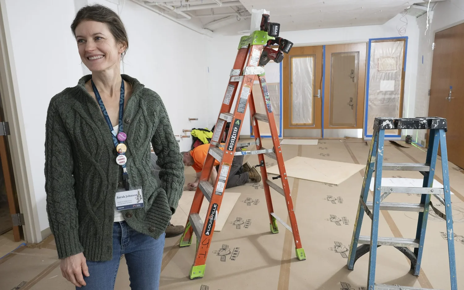 Youth room taking shape at Forbes Library in Northampton