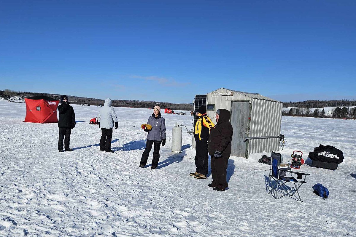 Maine's largest ice fishing derby has record cash purse