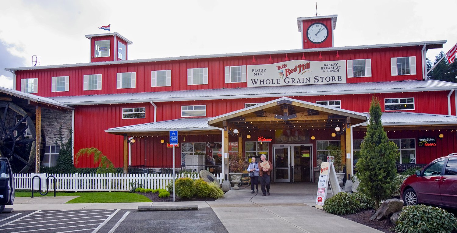 Two iconic Milwaukie food brands are at odds over a former store building