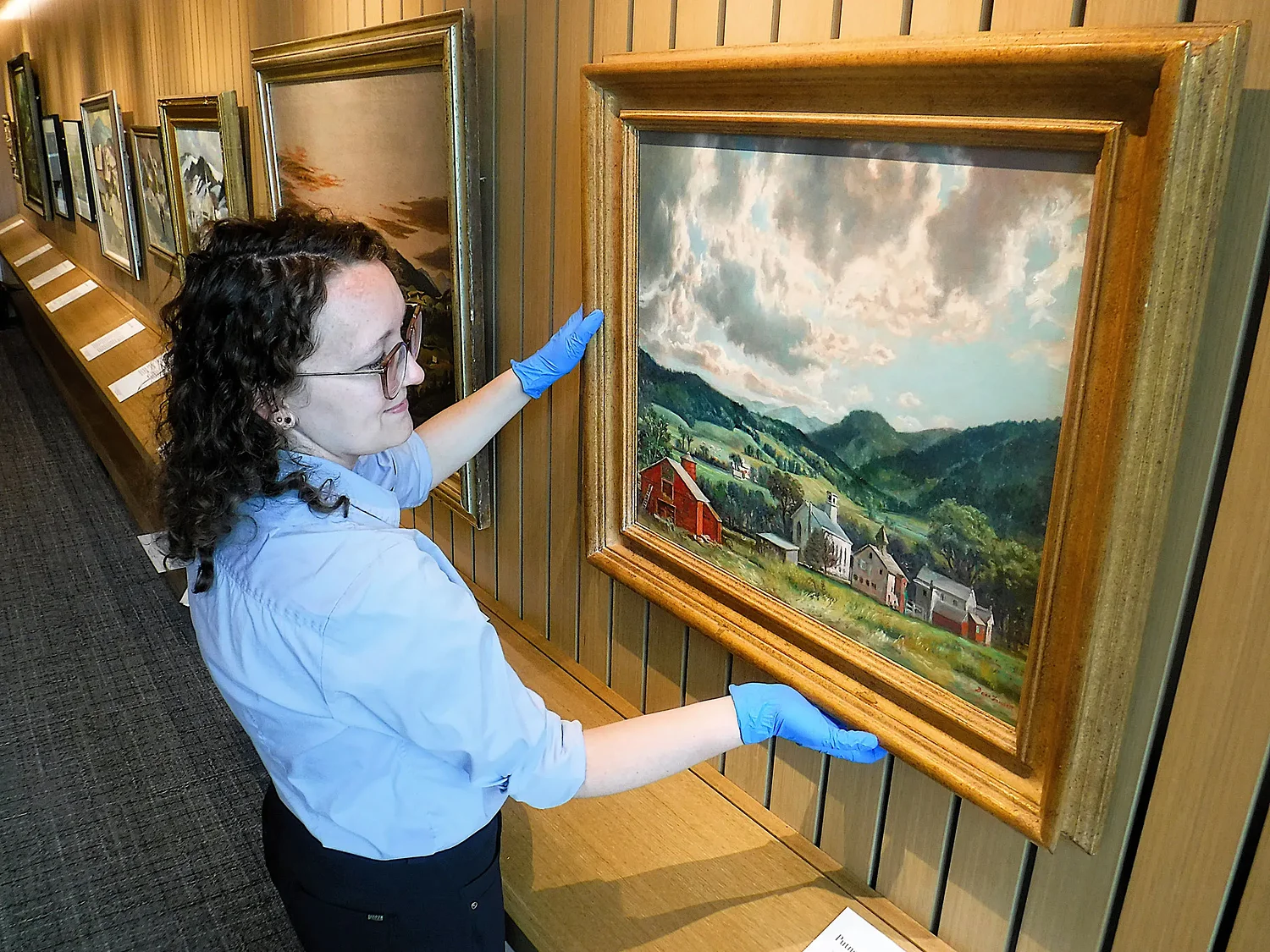 This Manchester mansion has history — and now the world’s largest private collection of 20th-century Vermont art