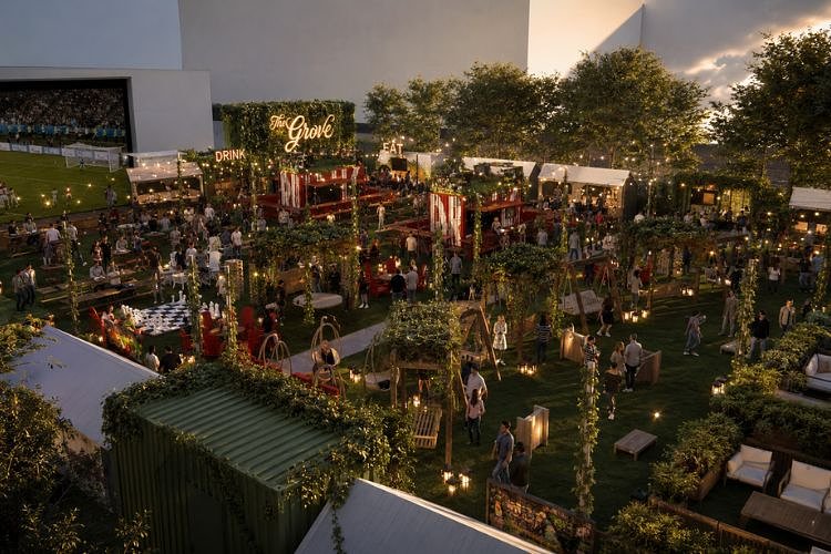 An urban botanical garden takes over one of Boston’s most popular lawns