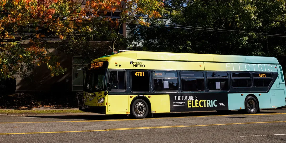 King County Launches New Electric Bus Fleet Focused On Clean Transit And Operator Safety