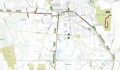 New map charts 100 miles of rail trails in Monadnock Region