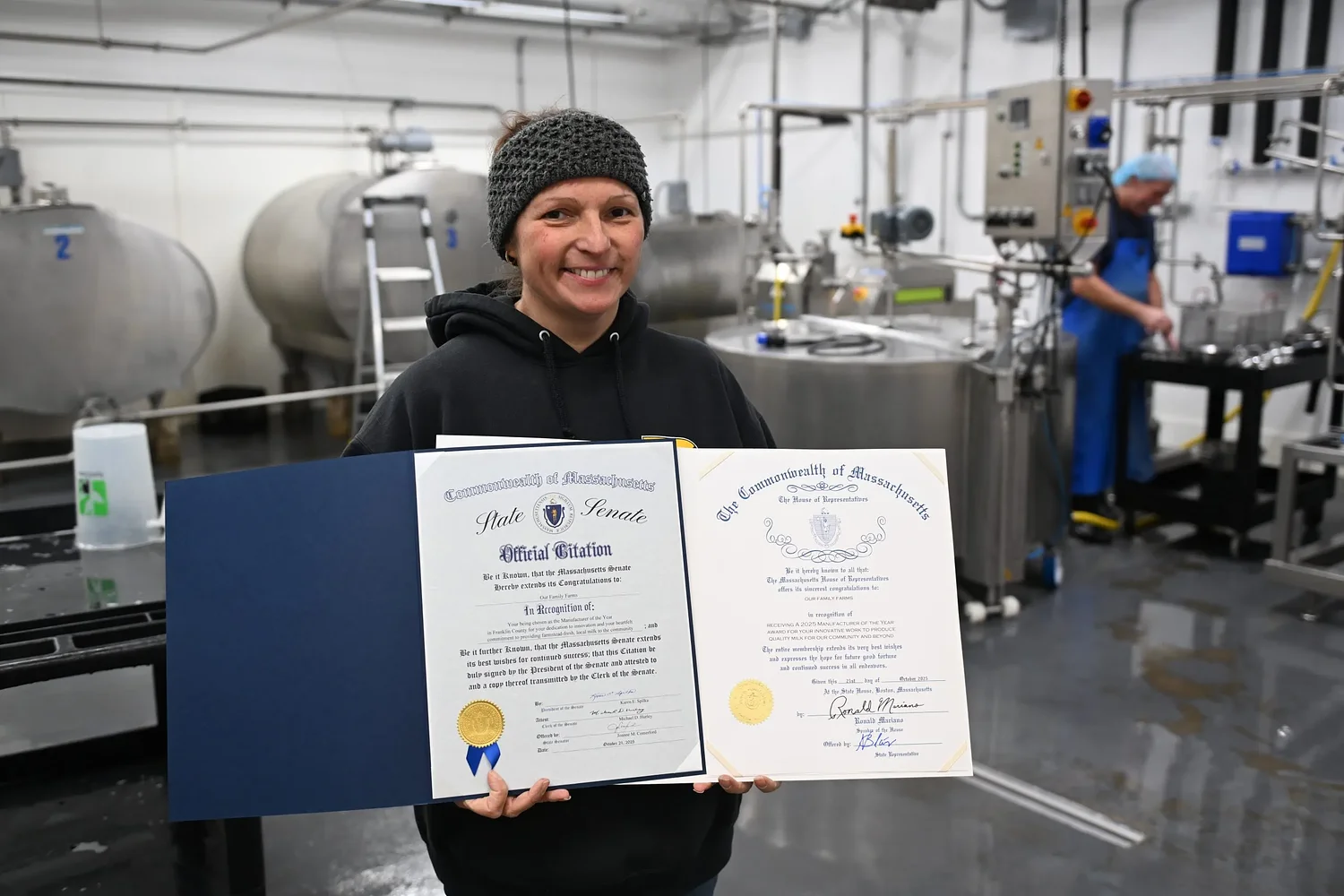 Our Family Farms earns title of Manufacturer of the Year in Franklin County