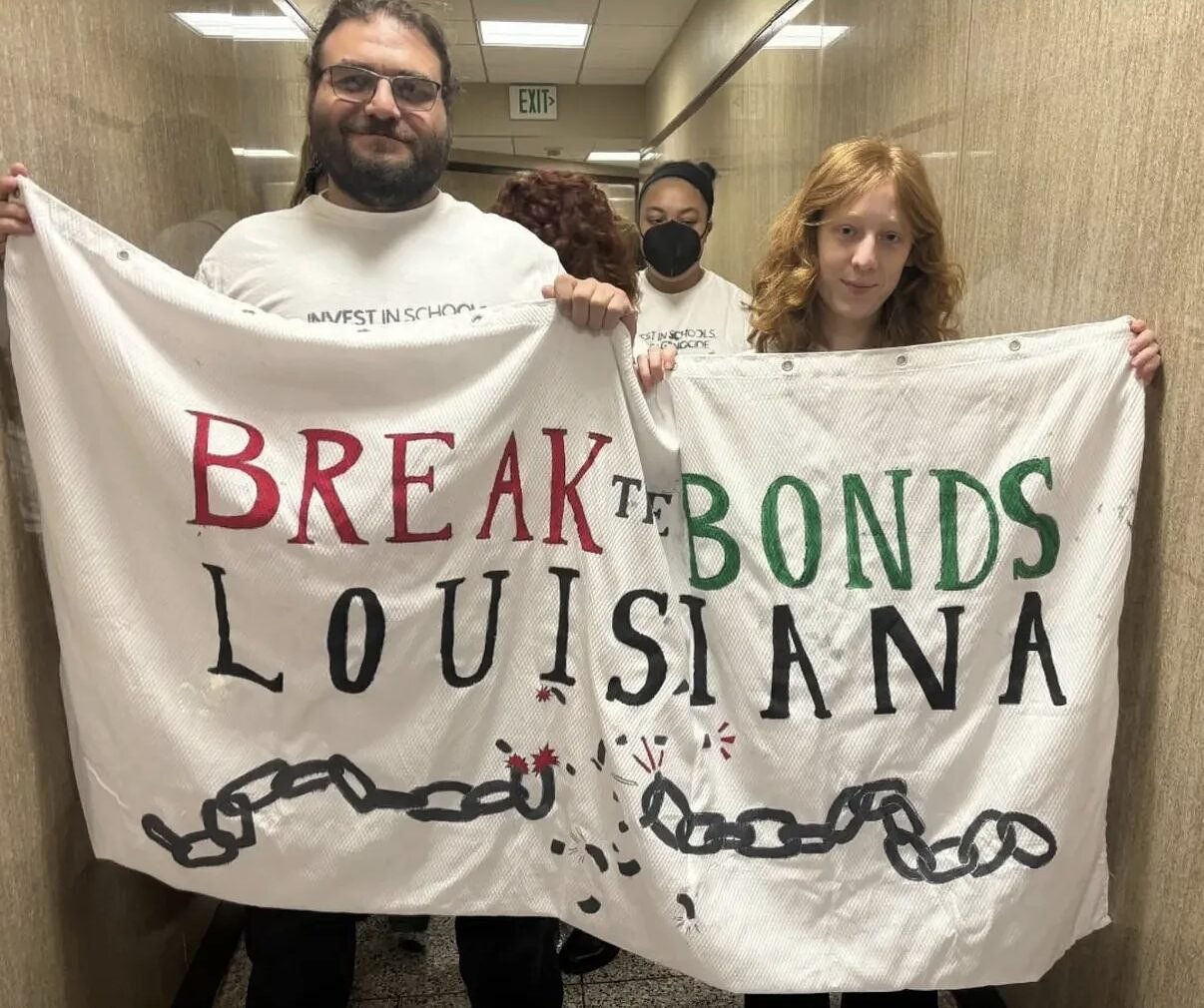 Jewish Voice for Peace organizes against Louisiana investing state education funds in Israel Bonds