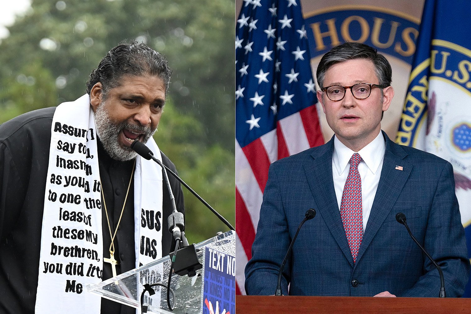 Rev. William Barber takes up Mike Johnson's challenge to debate immigration theology