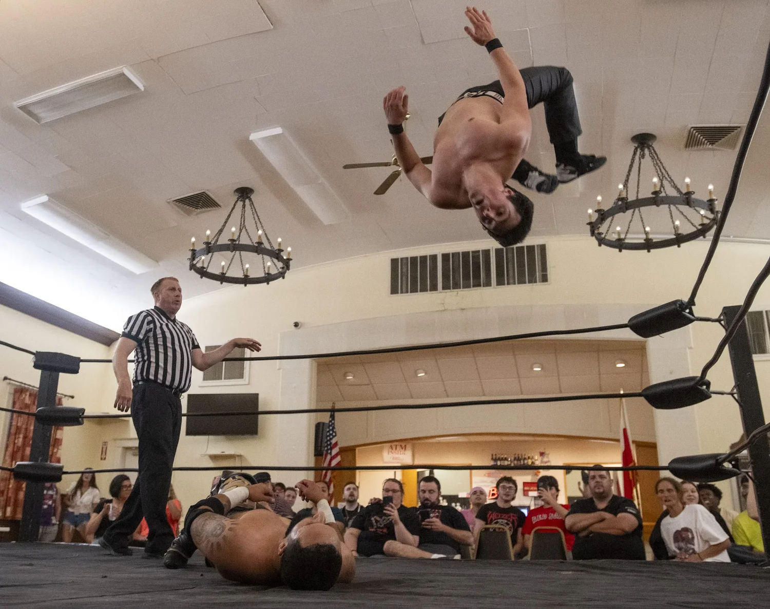 A feeling you can’t replace: Body slams and feisty feuds, Pioneer Valley wrestling has it all