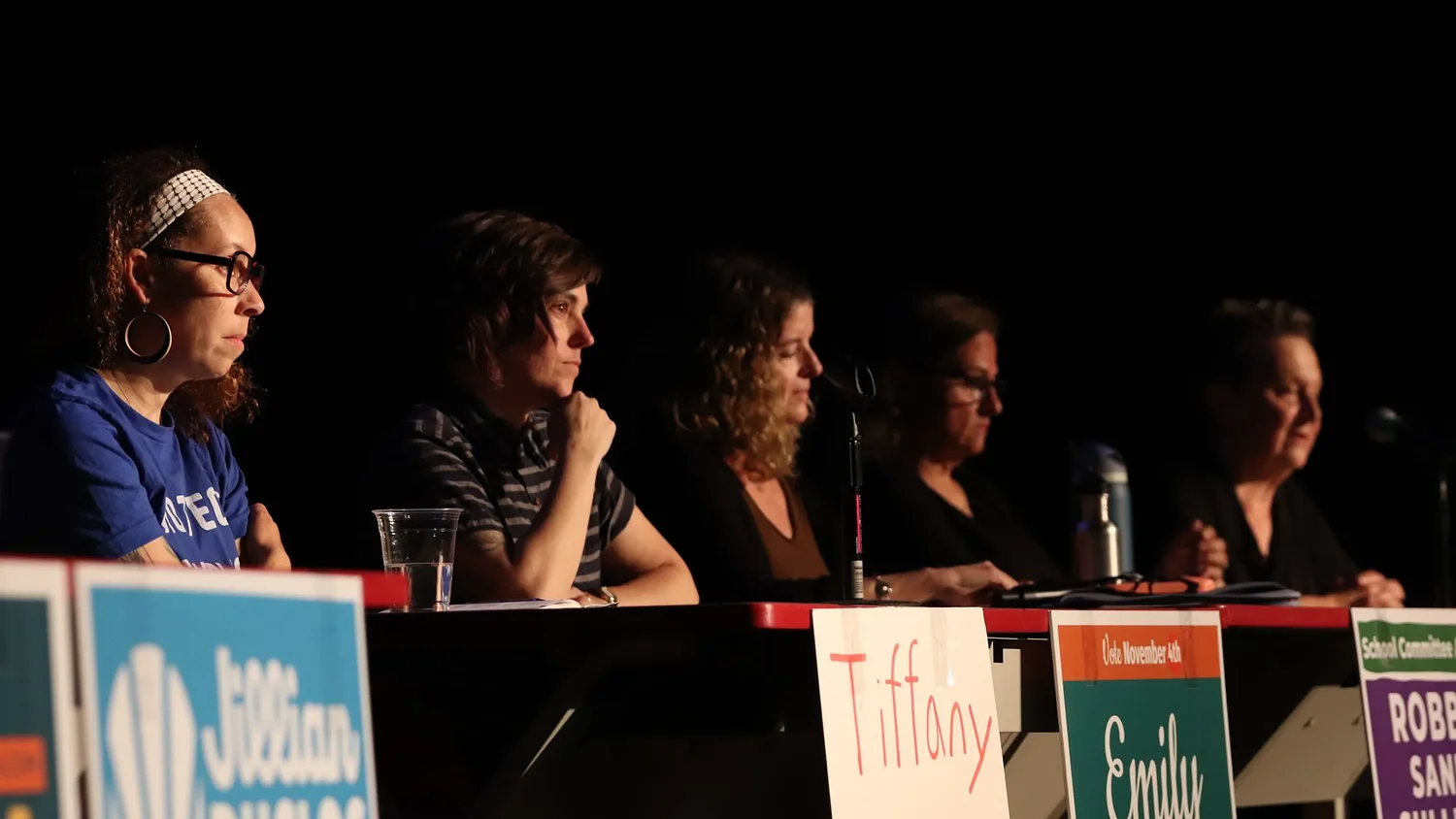 School questions take center stage in candidates forum at NHS