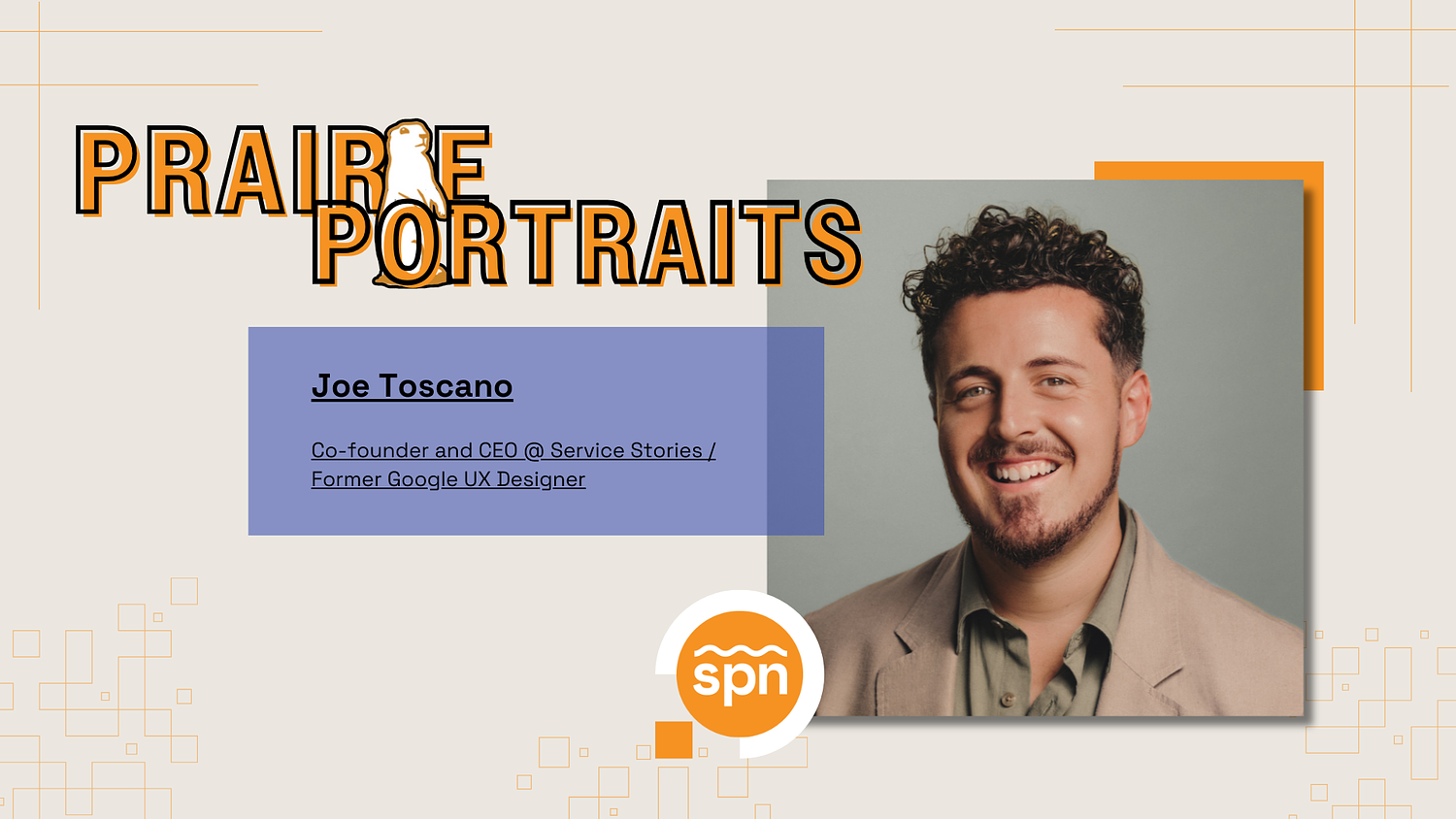 Prairie Portraits: Joe Toscano