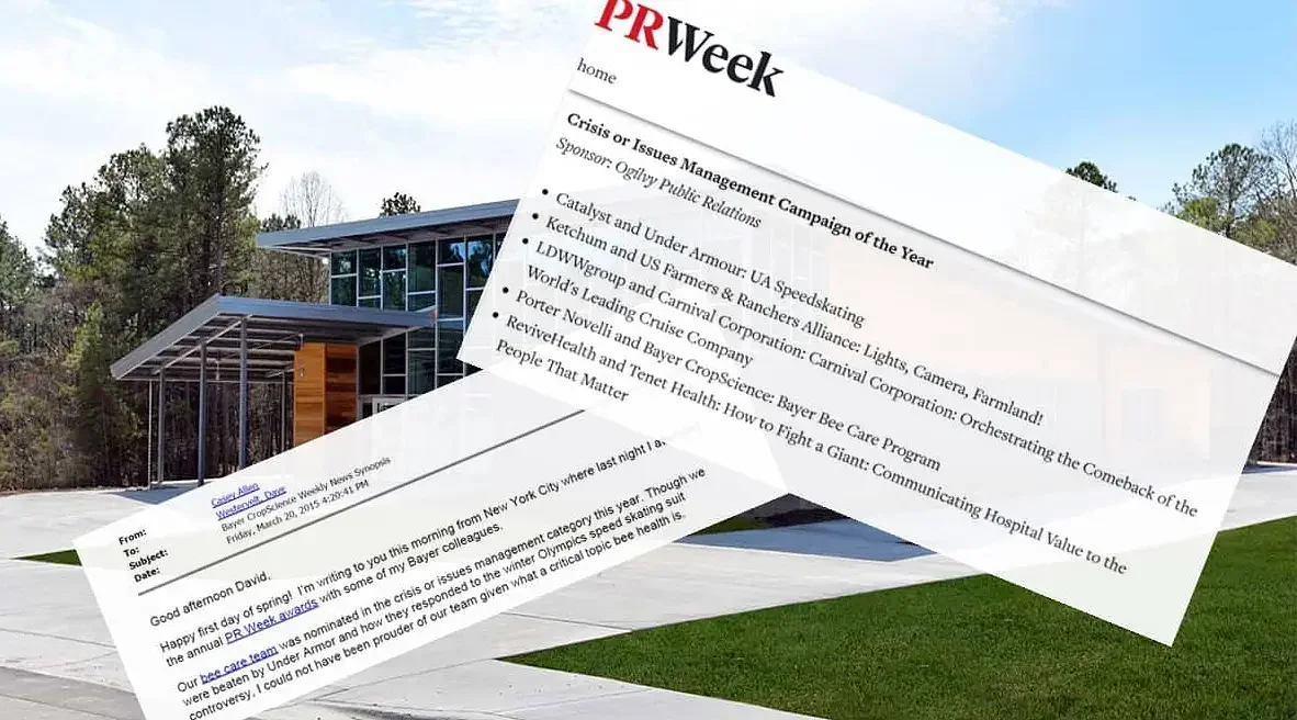 Is it science, or crisis PR? The strange case of the Bayer Bee Care Team