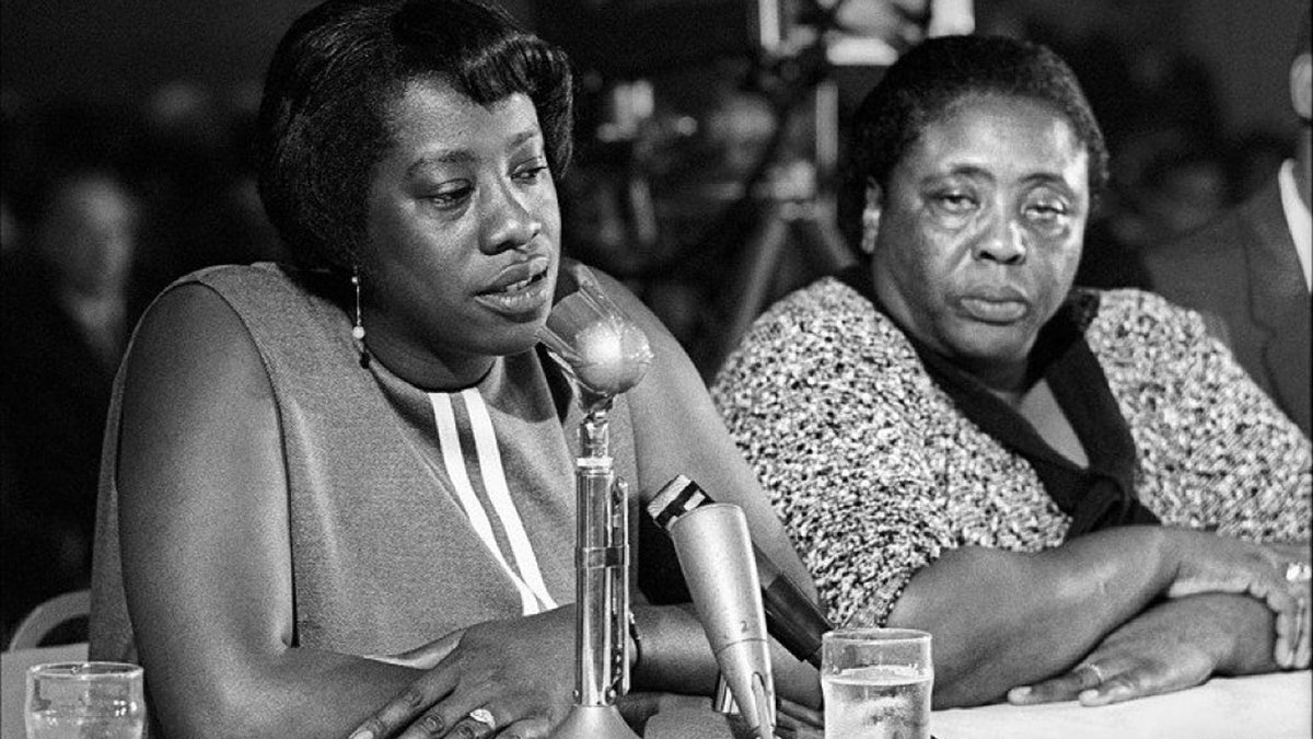1967: Fannie Lou Hamer, Unita Blackwell testify about poverty