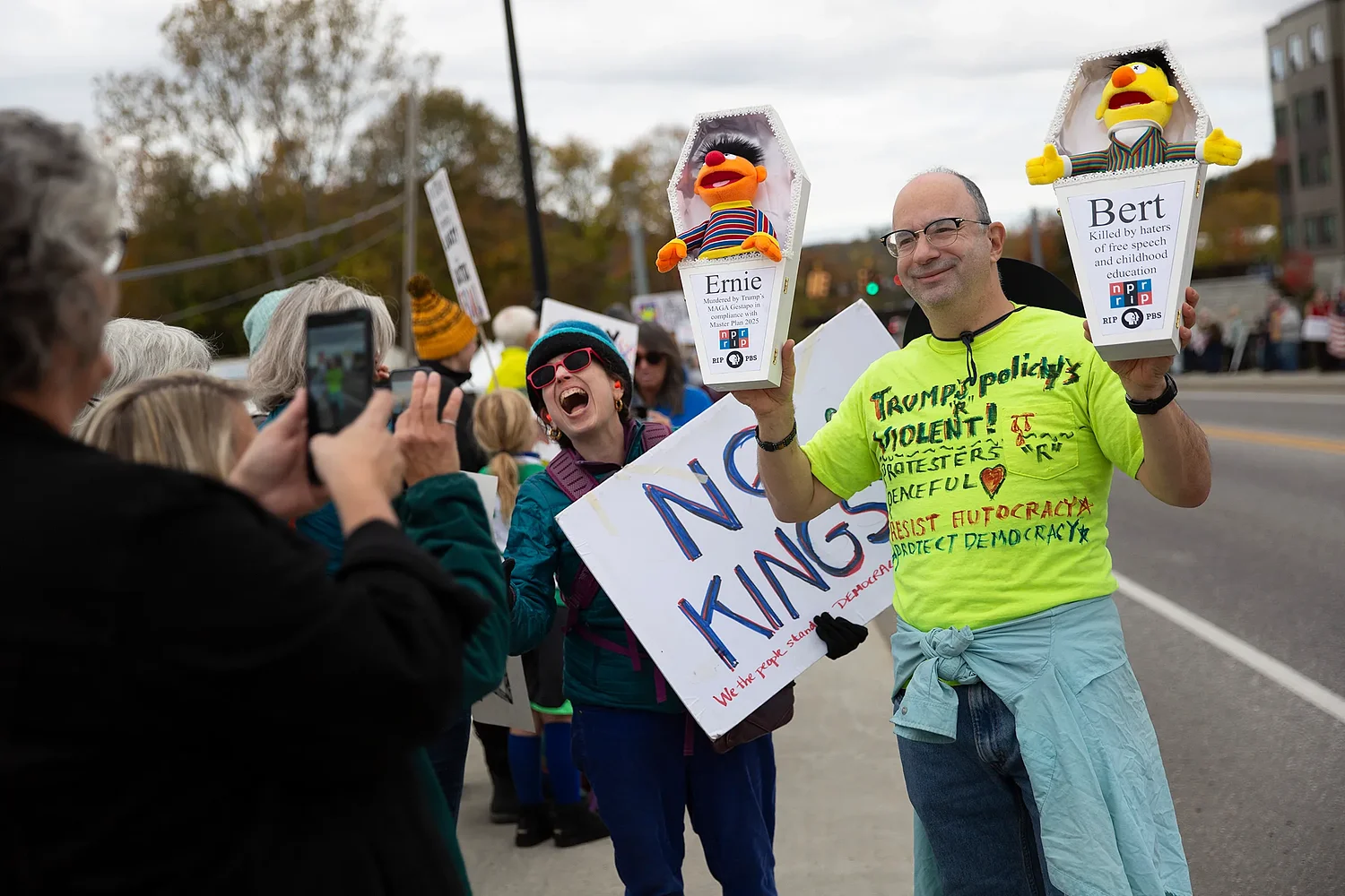 Over Easy: Upper Valley protesters hit the streets