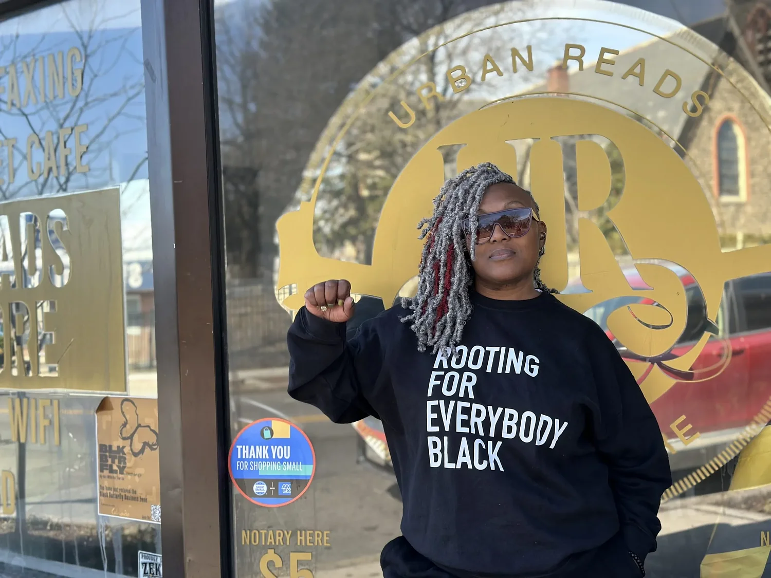 Divine Nine and community leaders rally behind Baltimore bookstore owner after racist messages