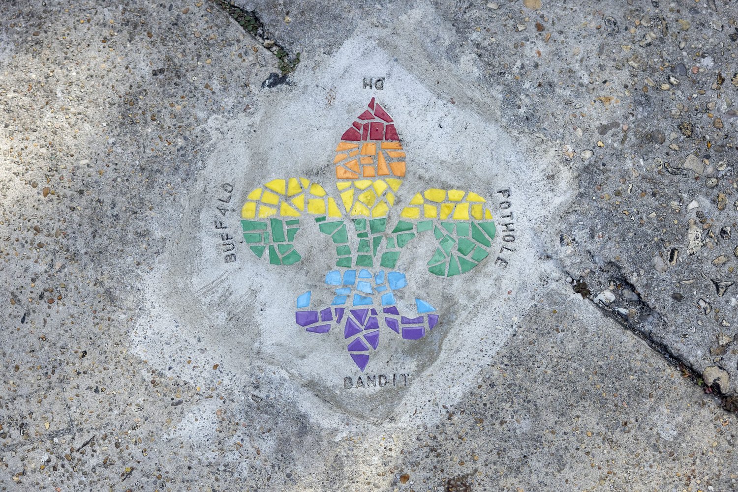 New Orleans News Quiz: Buffalo Pothole Bandit transforms road hazards into street art