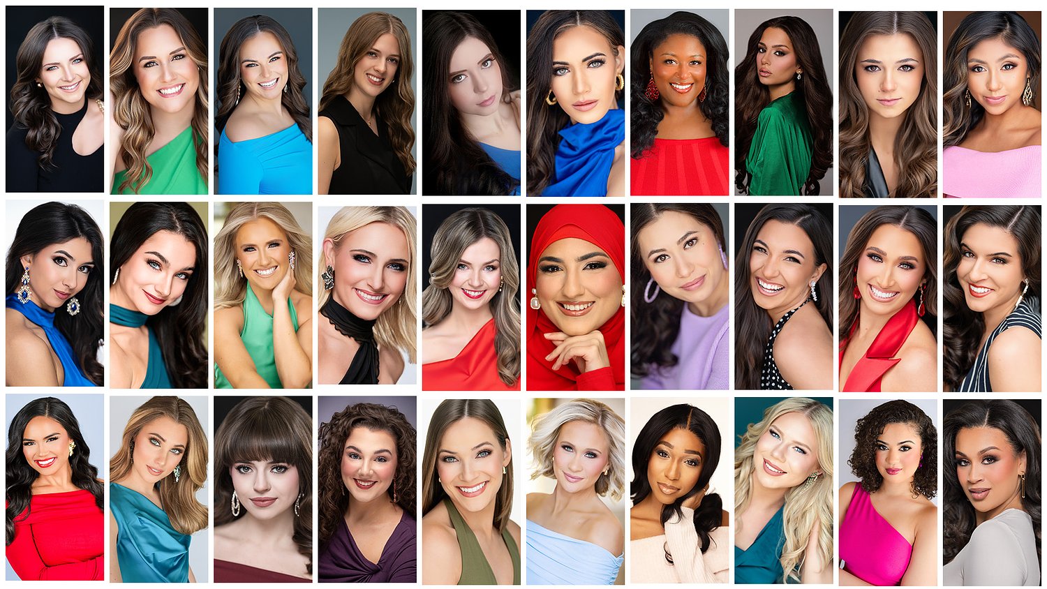 Guide to Miss Michigan 2026, featuring 30 candidates
