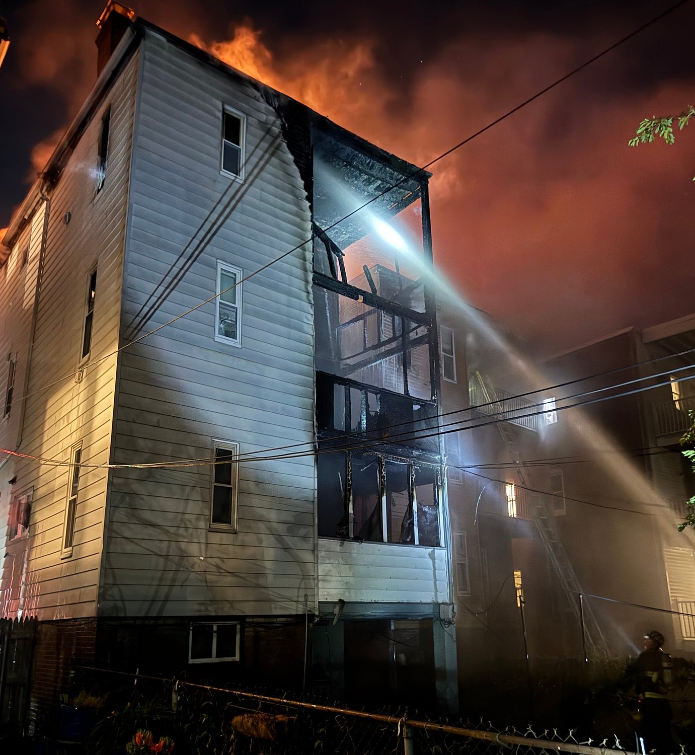 Firefighter injured in South Boston fire that displaced 8 residents