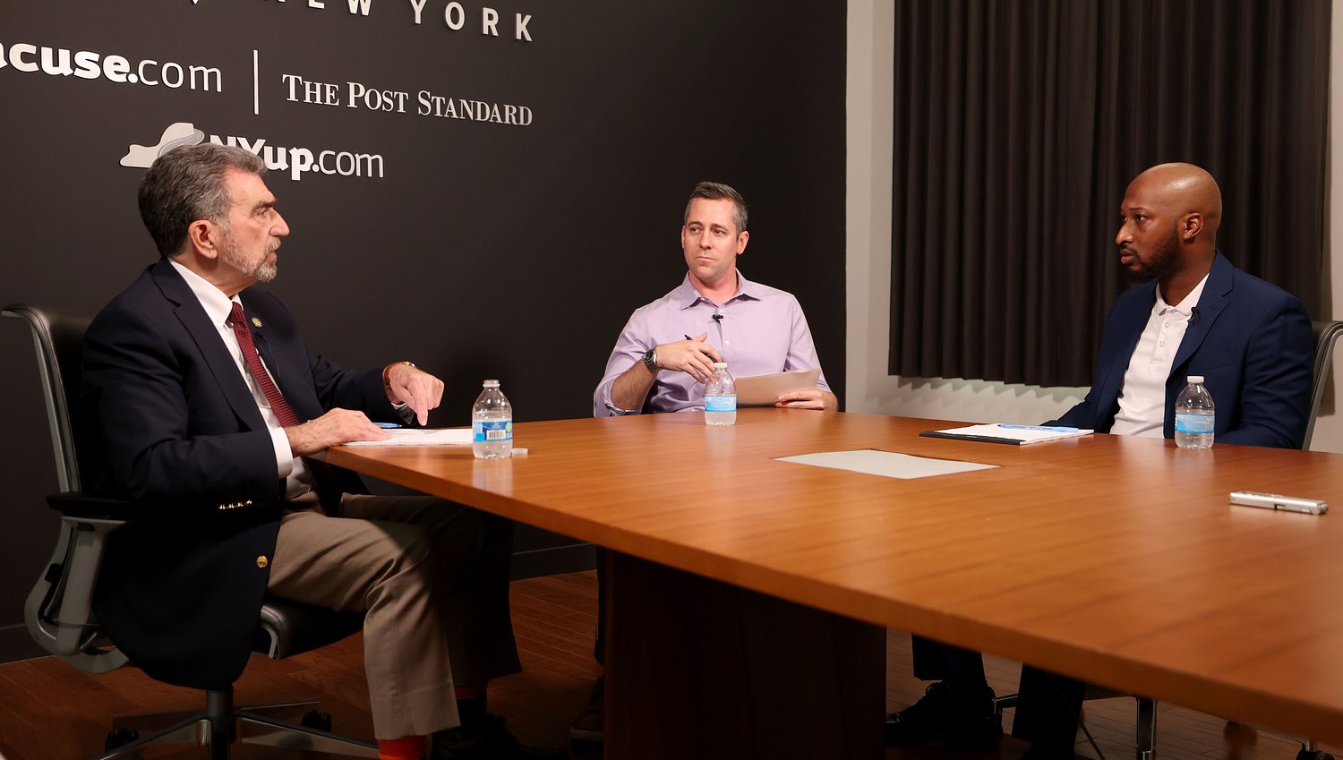 Brown, Magnarelli clash on data centers, taxes, I-81, climate in syracuse.com debate