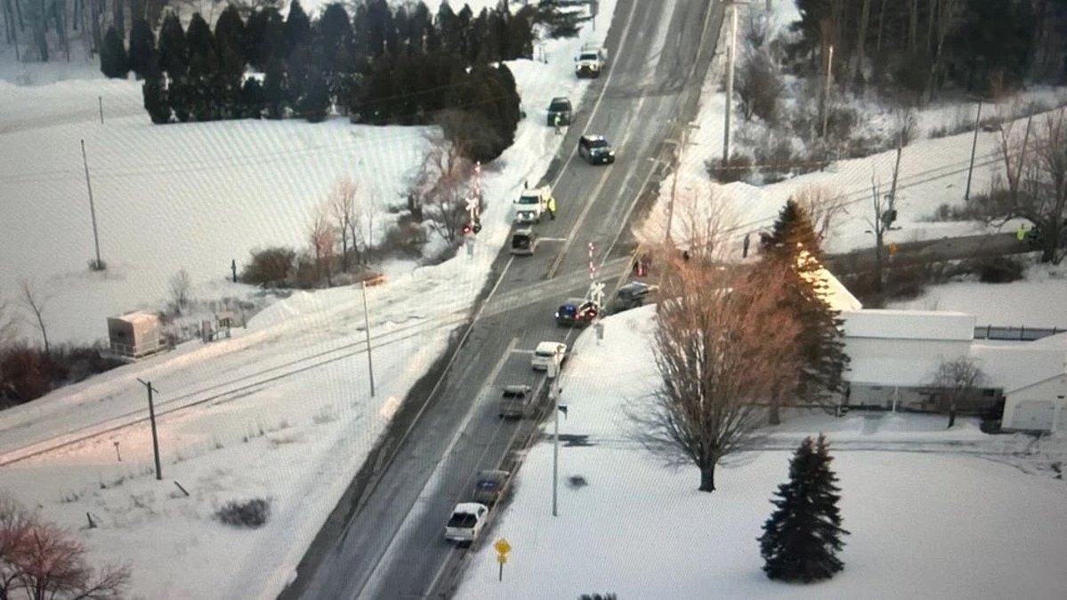 Maine high school student killed when train hits truck
