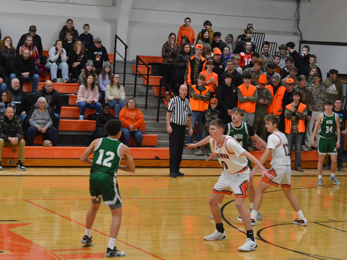 MDI boys basketball runs away from Brewer in battle of top players