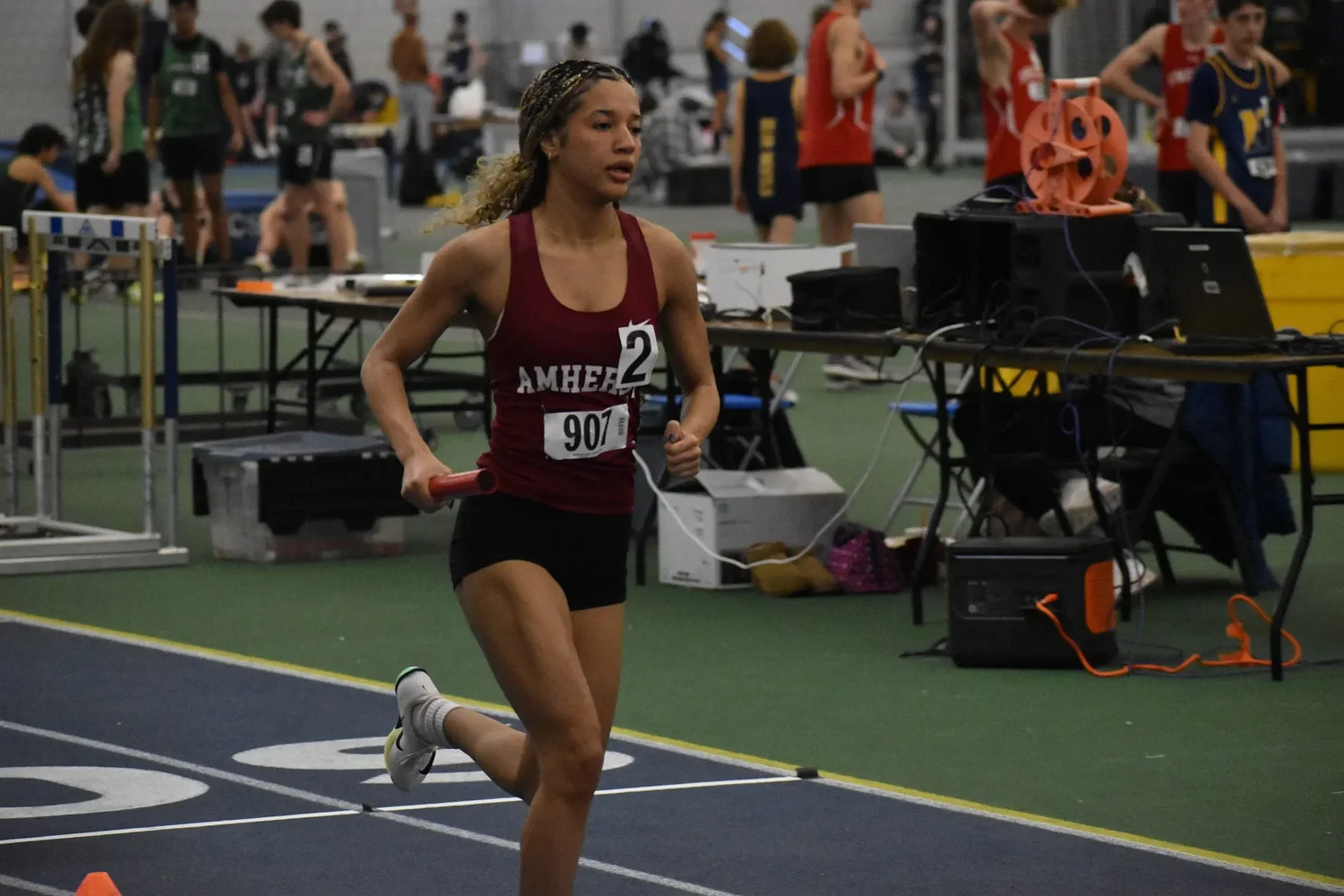 H.S. Roundup: Area indoor track athletes compete at PVIAC meet No. 3