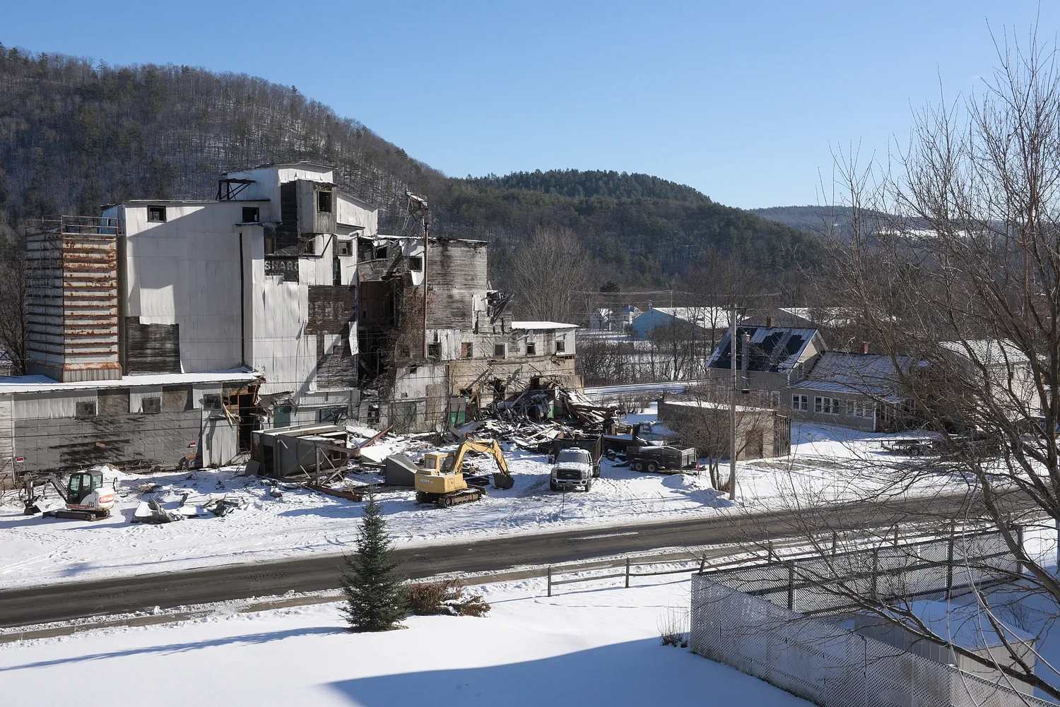 Derelict grain mill in South Royalton to be demolished