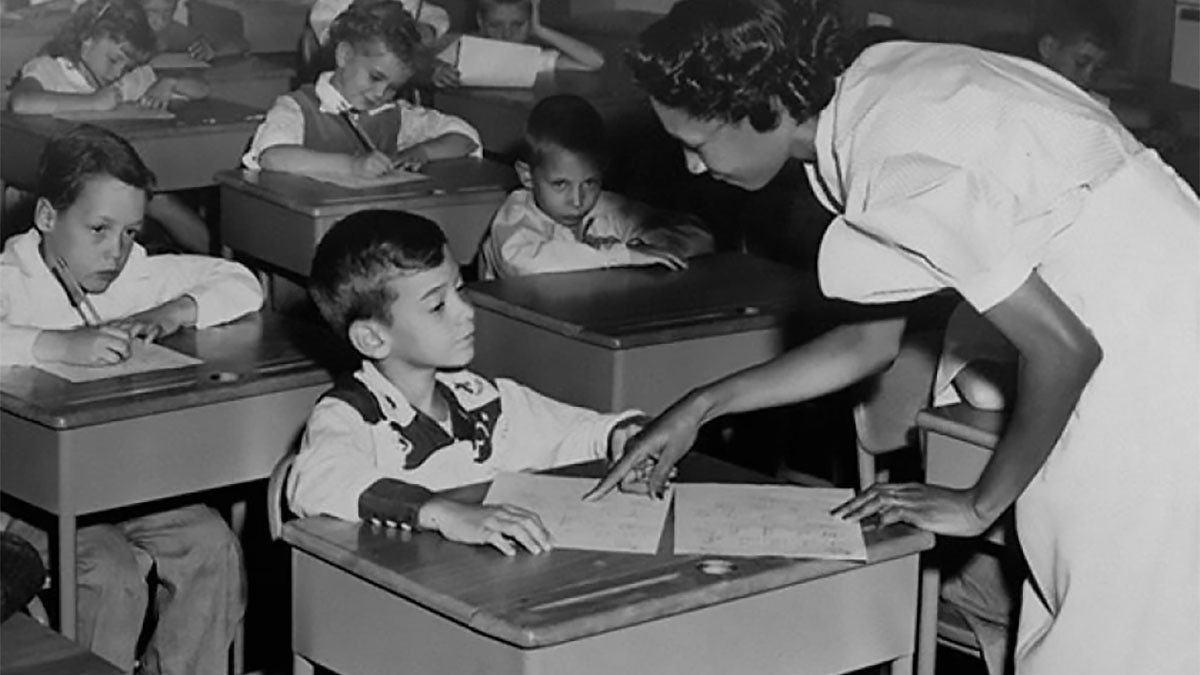 1954: 'Separate but equal' ruled unconstitutional