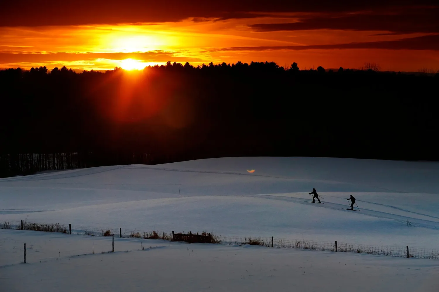 11 great cross-country skiing spots in Maine
