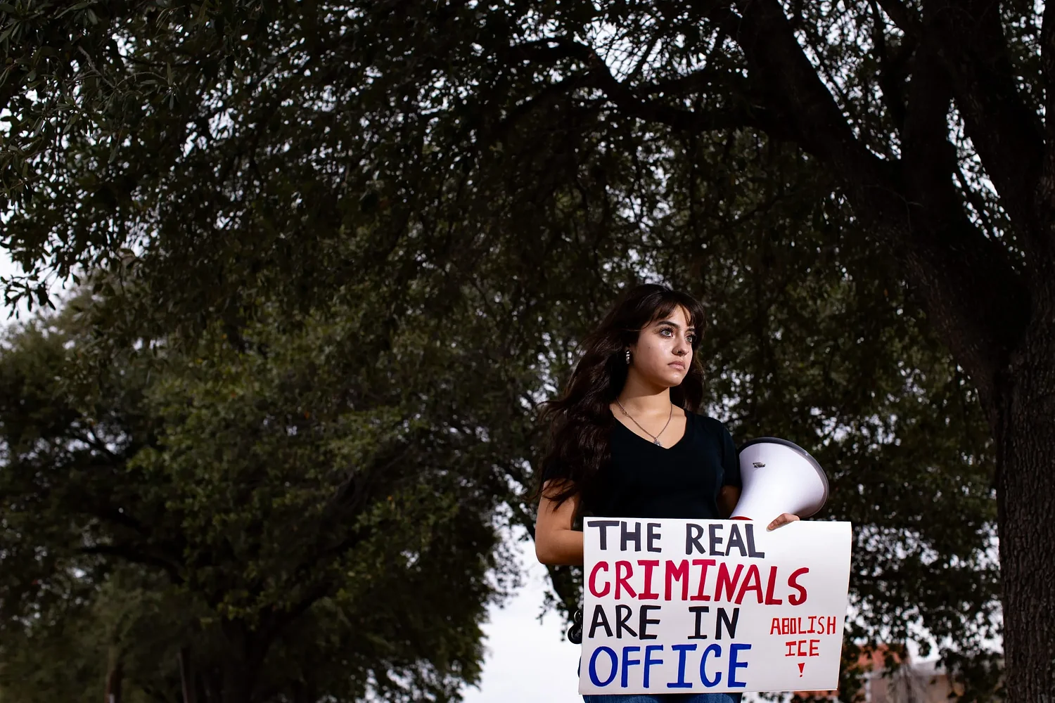 Here for change: Central Texas students unite to push for 'ICE out'