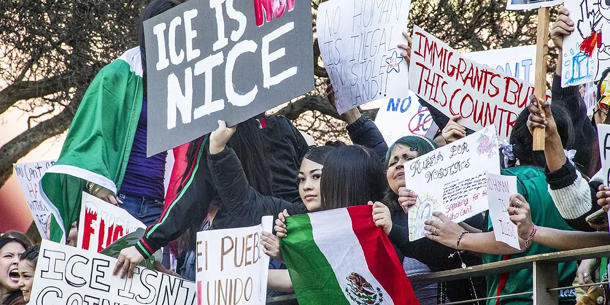 Students Protest Outside Seattle City Hall, Demand Action On Immigration