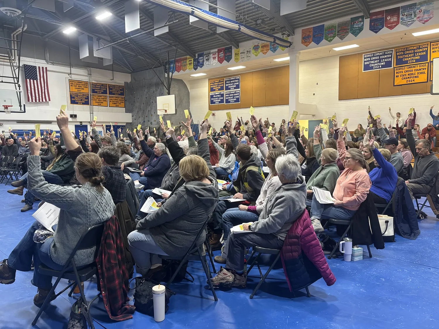At deliberative session, Deerfield voters amend operating budget to school board's proposal